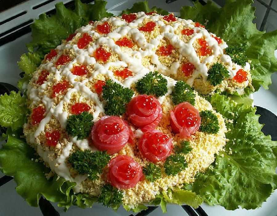 Салат фиалка рецепт с фото пошагово