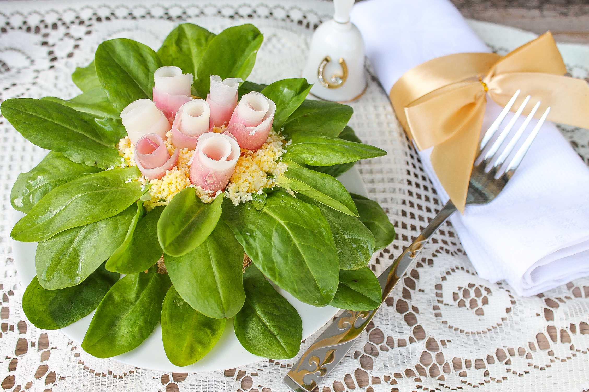 Салат фиалка - восхитительное украшение на любом праздничном столе: рецепт с фото и видео