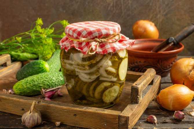 Салат «нежинский» из огурцов на зиму - рецепты без стерилизации, с луком, чесноком, помидорами или капустой