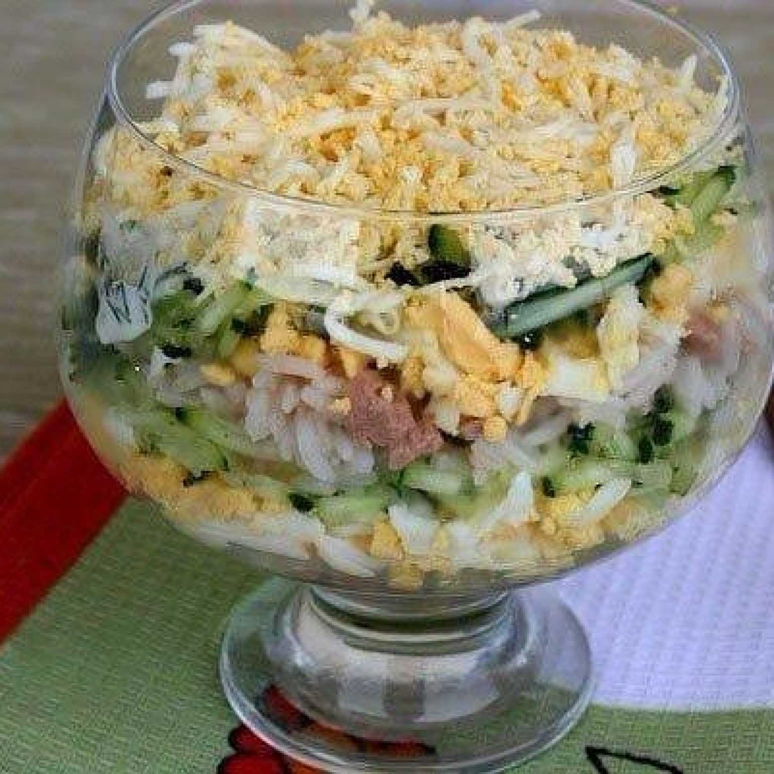 Салат из печени трески классический рецепт с фото