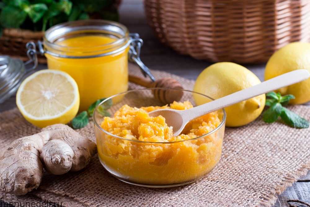 Имбирь лимон мед для иммунитета и похудения: рецепты и отзывы