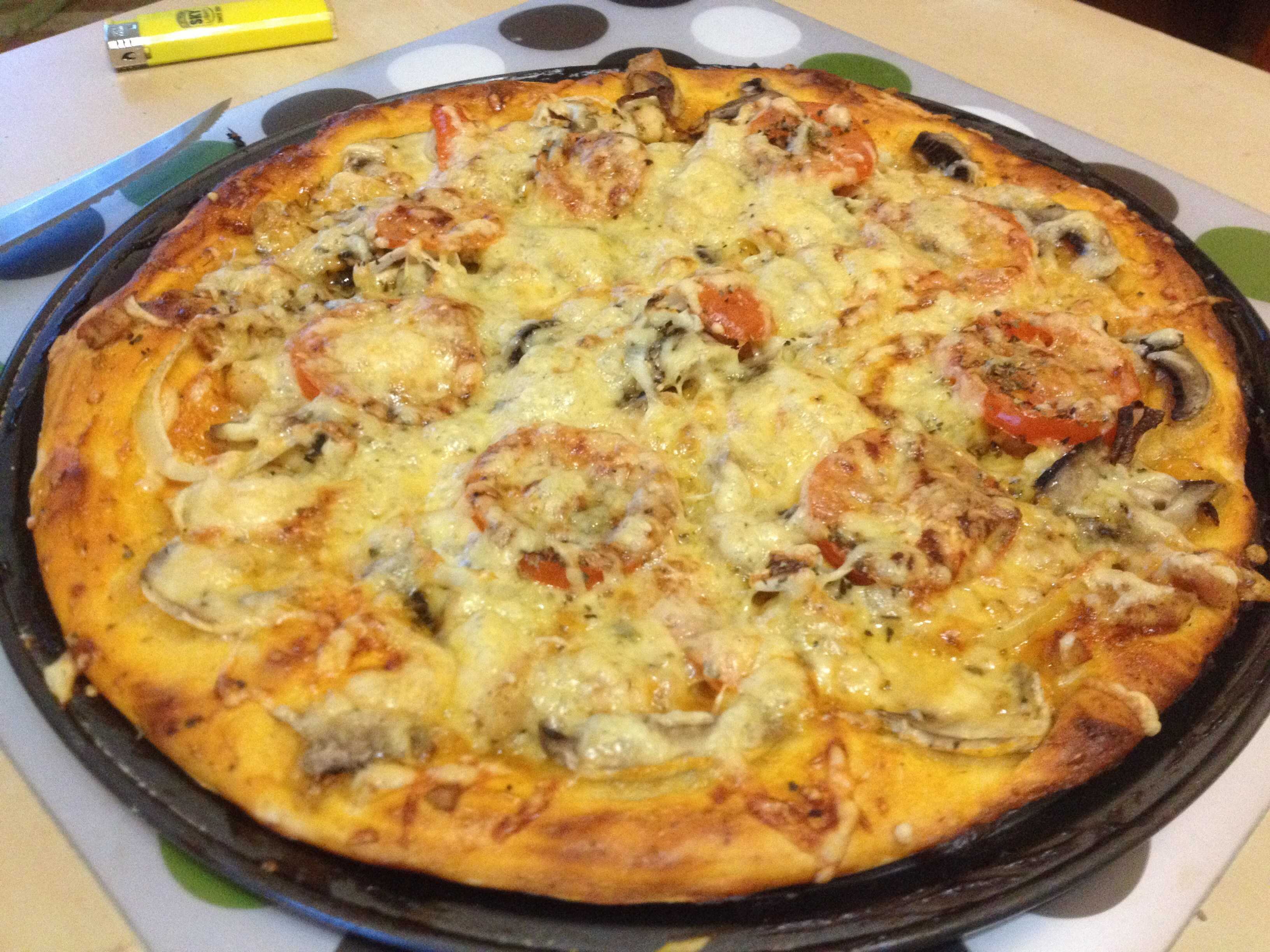 Пицца с шампиньонами: 4 рецепта, секреты приготовления (+отзывы)