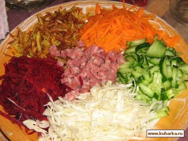 Салат французская любовница рецепт с фото пошагово - 1000.menu