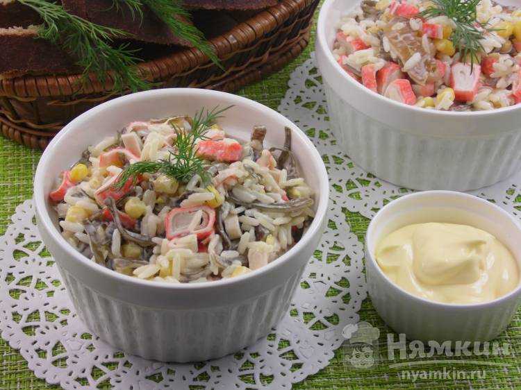 Салат с крабовыми палочками и капустой - 15 простых и вкусных рецептов