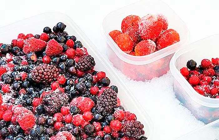 Сколько можно хранить замороженные ягоды в морозильной камере