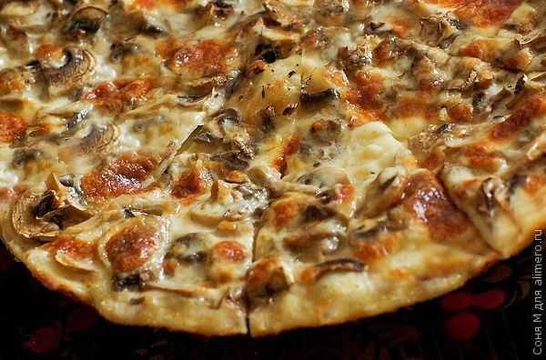 Вкусная пицца с грибами: варианты приготовления