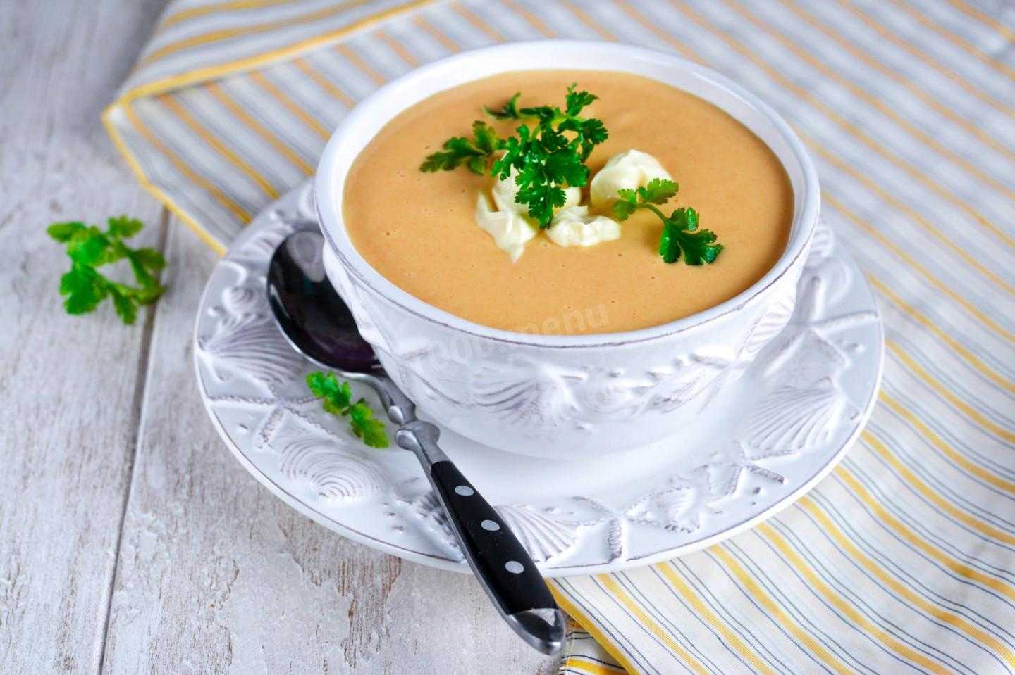 Сырный суп с курицей и грибами