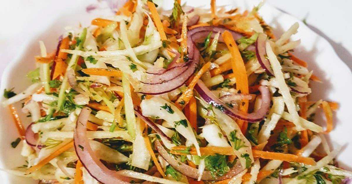 Салат из черной редьки нежный