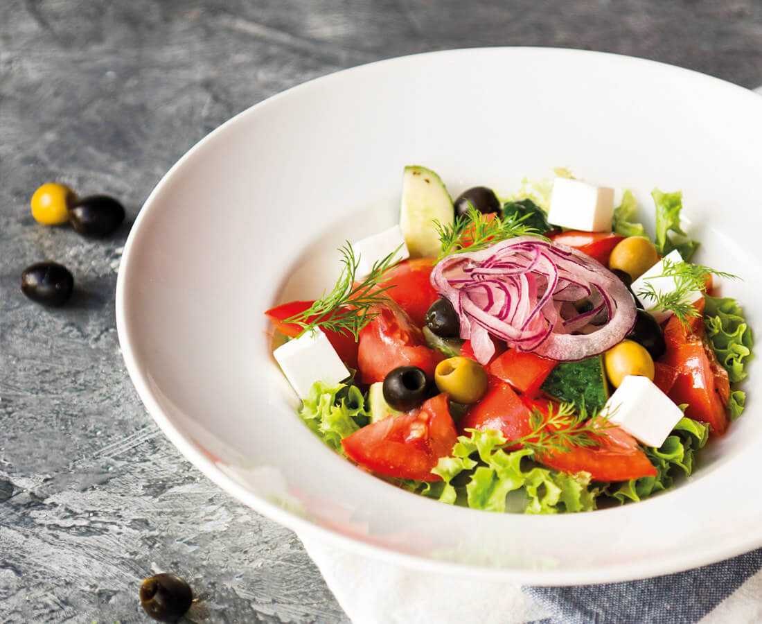 Греческий салат с капустой рецепт с фото пошагово - 1000.menu