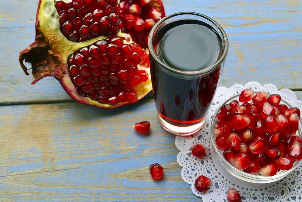 Гранатовый сок: калорийность, польза и вред | food and health