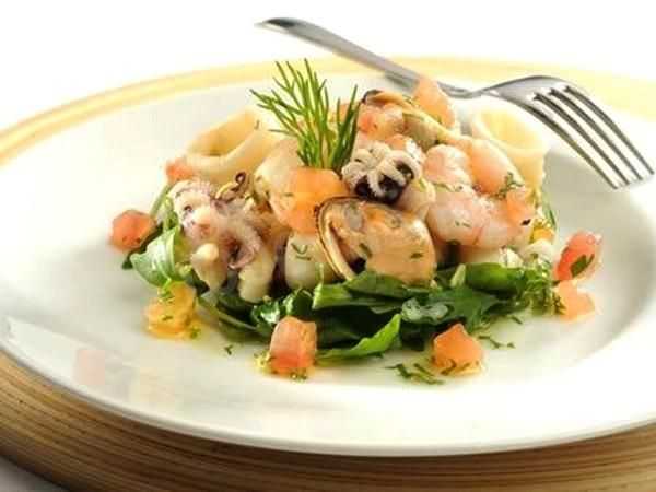 Салат с морепродуктами и авокадо рецепты приготовления