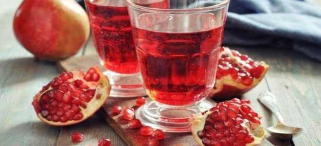 Гранатовый чай: как заваривать, полезные свойства напитка