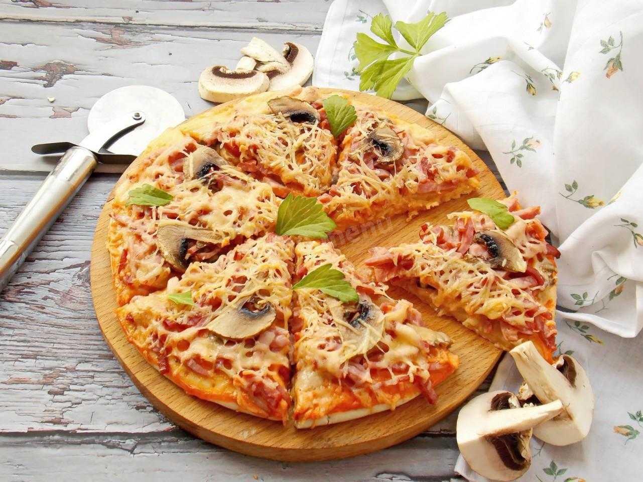 грибная пицца с лисичками фото 15