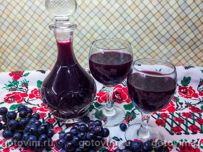 Рецепт домашнего вина из черники