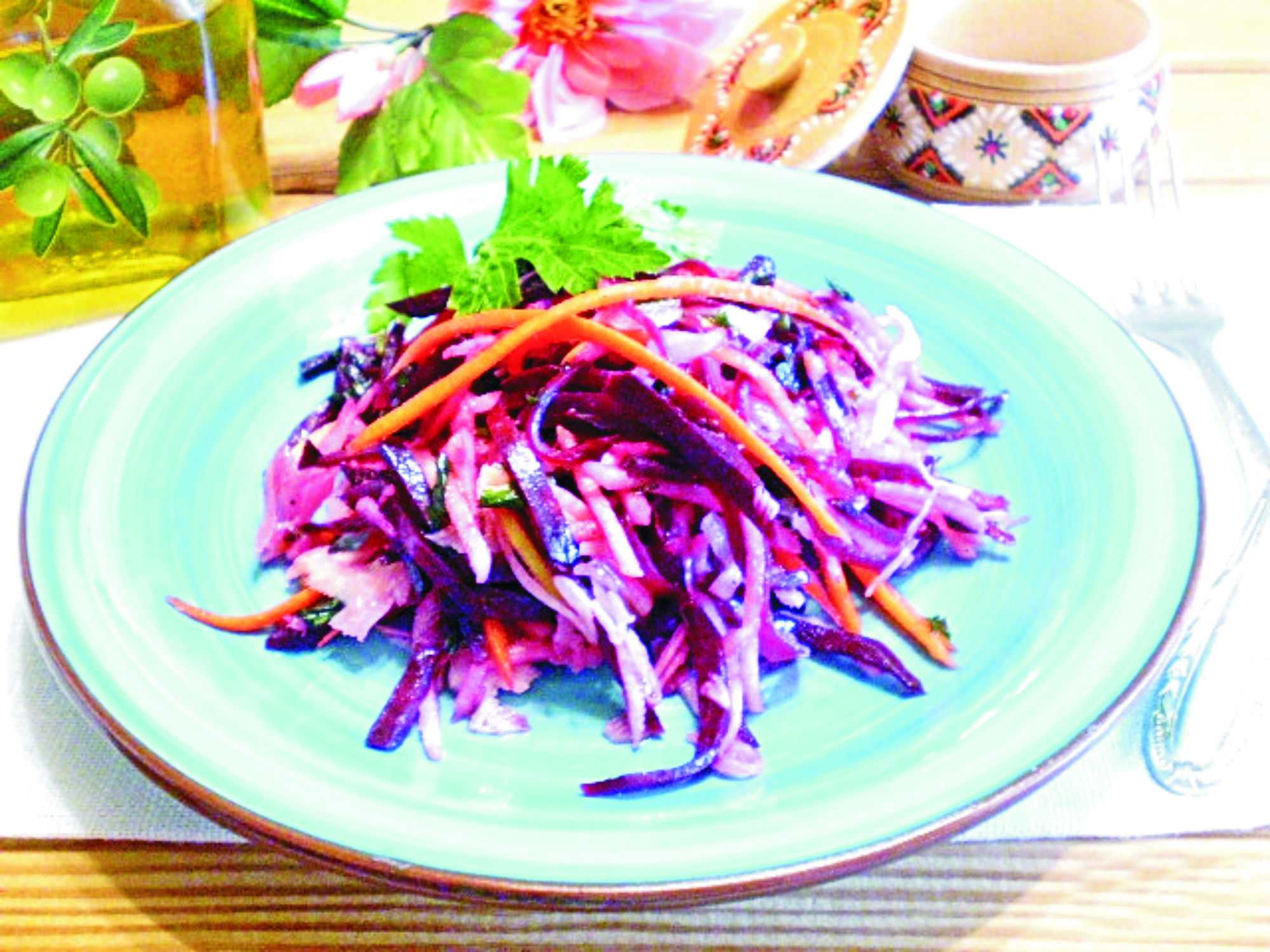 Как приготовить салат из капусты, свеклы, лука и моркови вегетарианский: поиск по ингредиентам, советы, отзывы, подсчет калорий, изменение порций, похожие рецепты