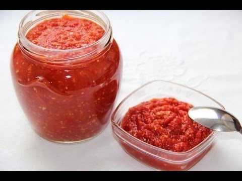 Аджика, 83 рецепта, фото-рецепты / готовим.ру