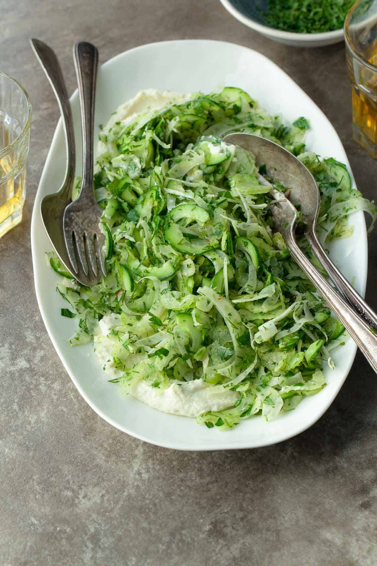 Рецепты огурцов с сельдереем. Fennel Salad. Зеленый салат. Огуречный салат. Салат с сельдереем.