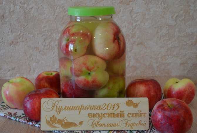 Яблоки моченые в 3 литровых банках: подборка вкусных рецептов приготовления.