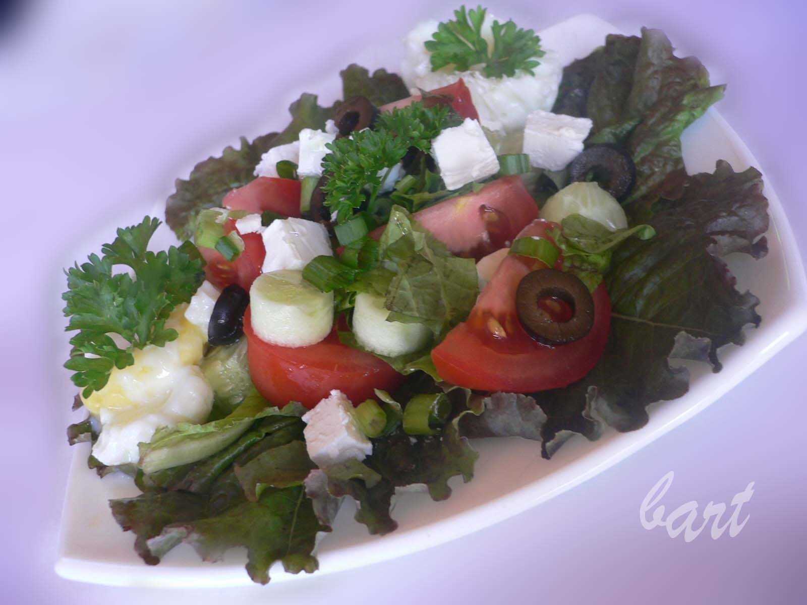 Рецепты салат с фетой
