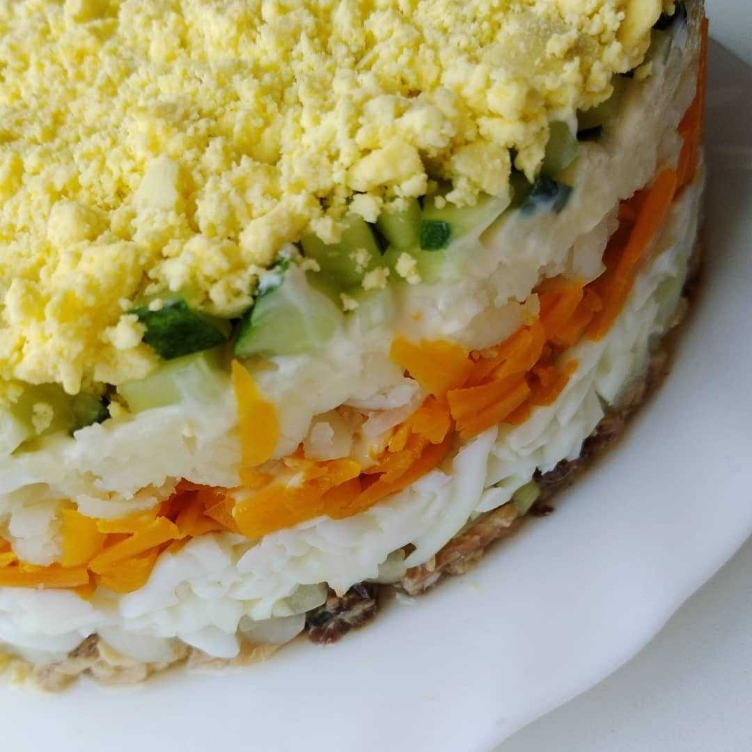 Классический салат мимоза – 9 пошаговых рецептов с фото