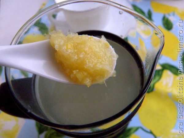 Рецепты приготовления напитка имбиря с медом и лимоном в народной медицине