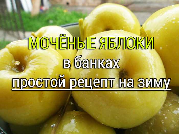 Яблоки моченые в 3 литровых банках: подборка вкусных рецептов приготовления.