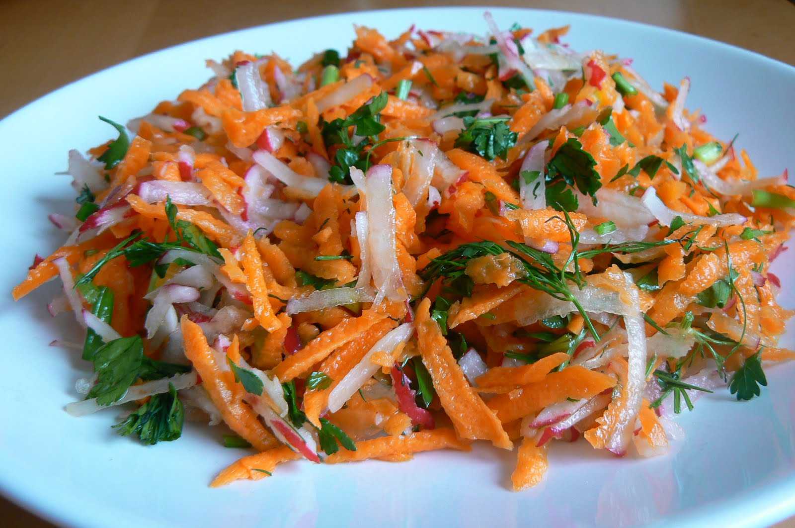 Салат с морковью ПП