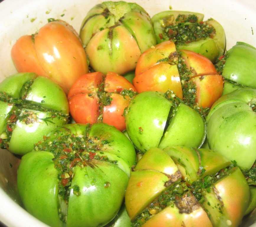 Зеленые помидоры на зиму - 12 вкусных рецептов заготовок зеленых помидор