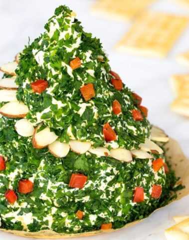 Салат новогодняя ёлочка рецепт с фото пошагово - 1000.menu