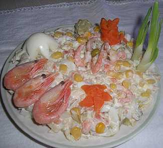 Морское чудо салат рецепт