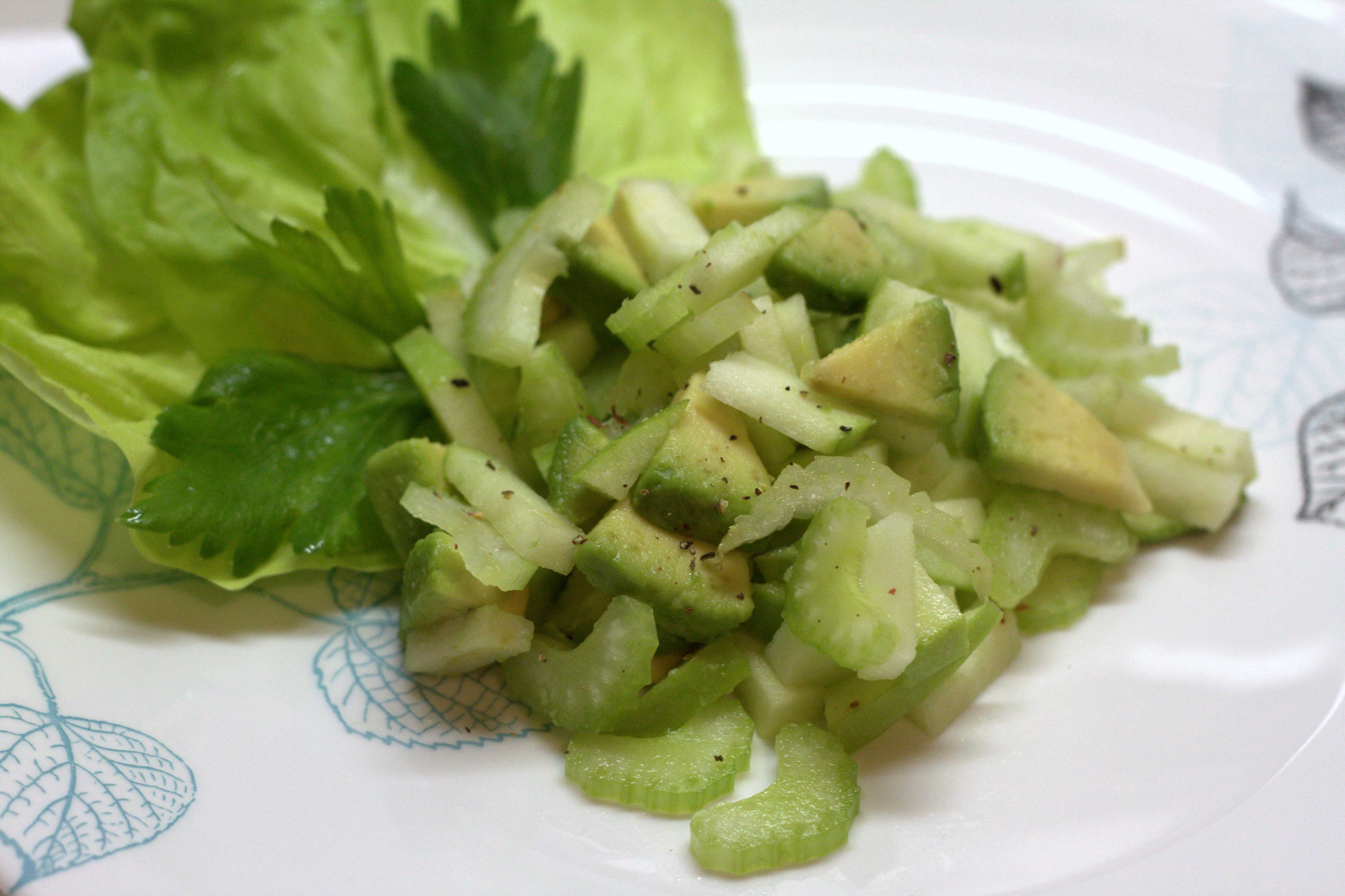Салат из черешкового сельдерея рецепты с фото простые