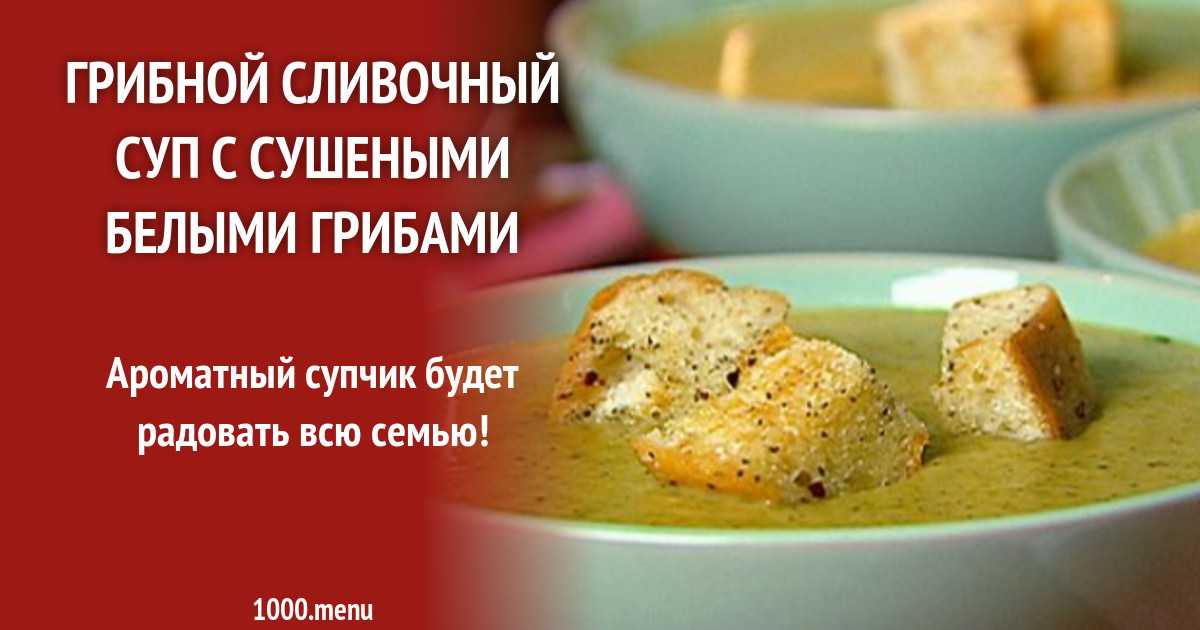 Суп с белыми грибами и плавленым сыром: как приготовить с гренками, зеленью, курицей, из свежих и сушеных плодовых тел. Рецепт для мультиварки.