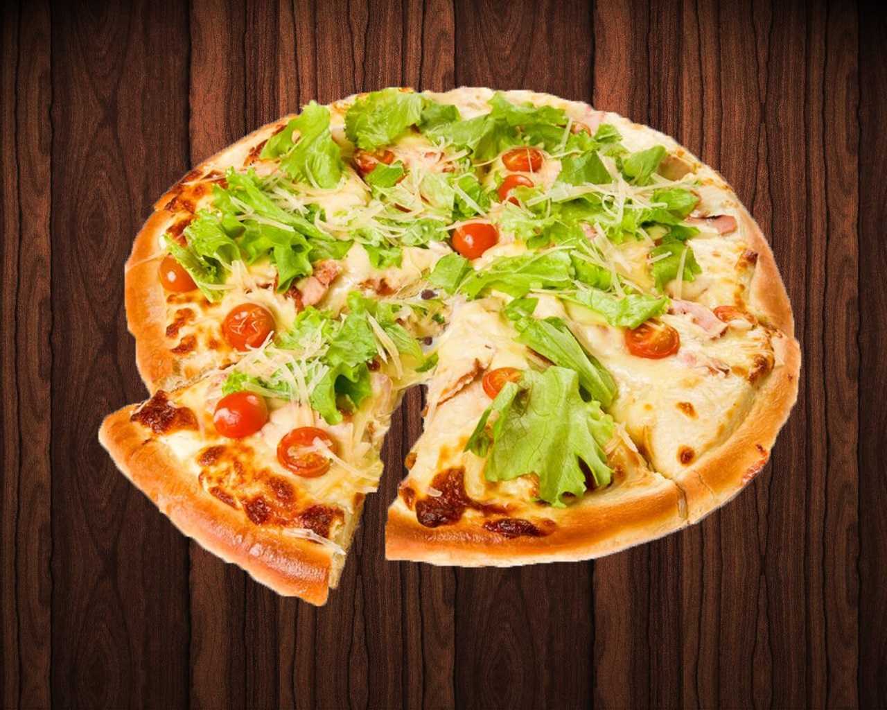 пицца цезарь на белом фоне фото 44