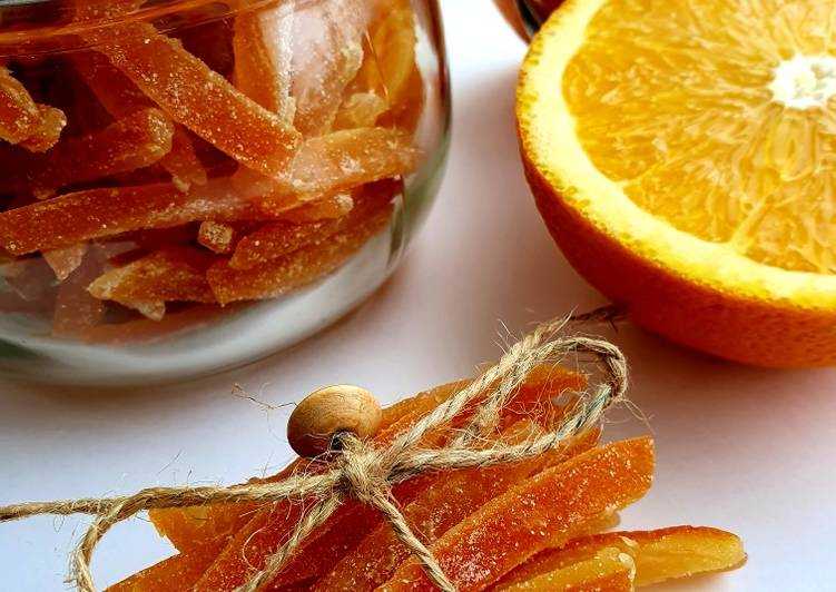 Цукаты из апельсиновых корок: как быстро приготовить лакомство в домашних условиях, классические рецепты