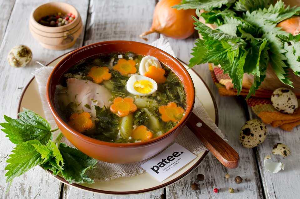 Суп из крапивы — пошаговый рецепт с фото