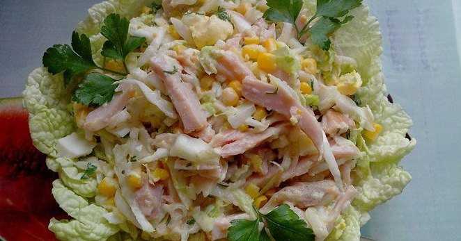 Как приготовить салат с куриной грудкой и пекинской капустой: поиск по ингредиентам, советы, отзывы, пошаговые фото, подсчет калорий, изменение порций, похожие рецепты