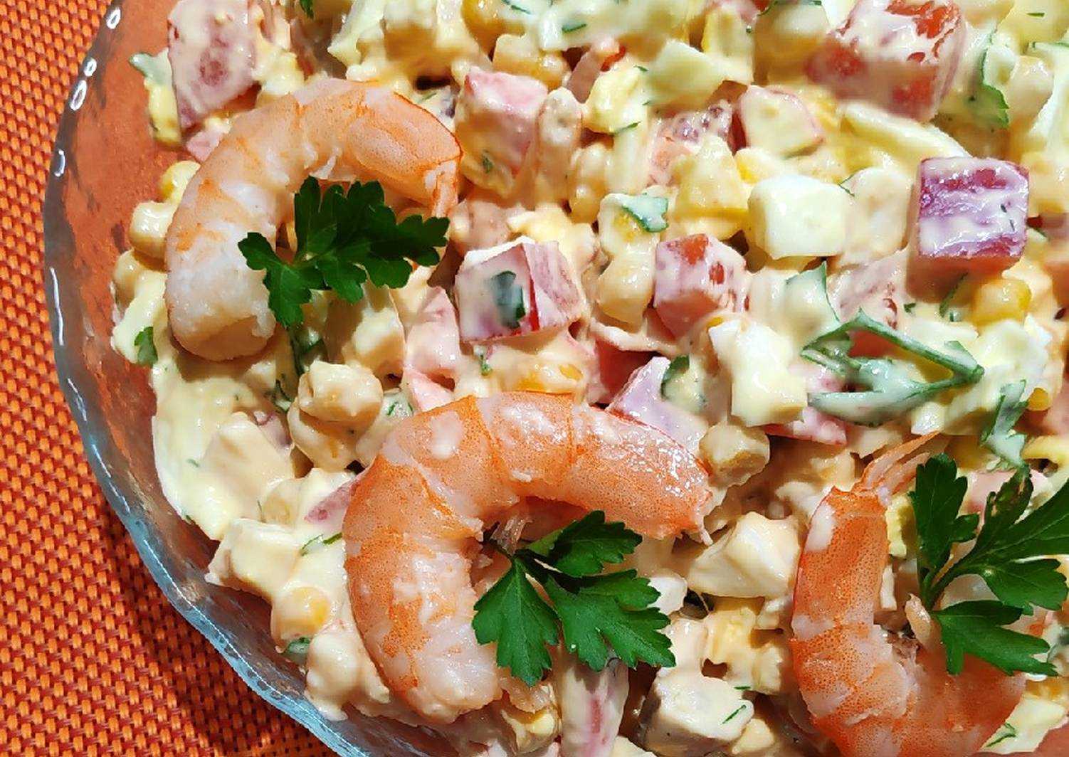 Морской салат рецепт с маслом