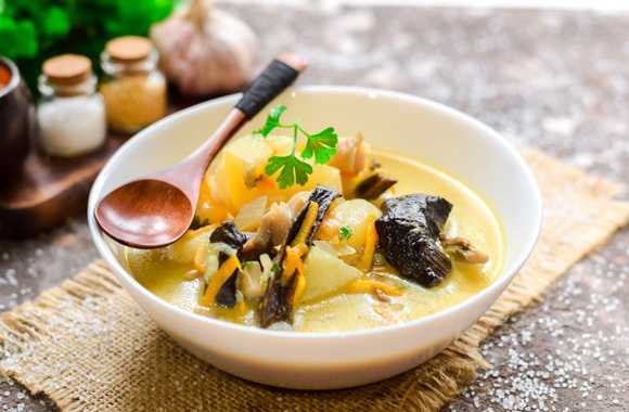 Суп грибной из замороженных грибов – вкуснейшее первое блюдо: рецепт с фото и видео