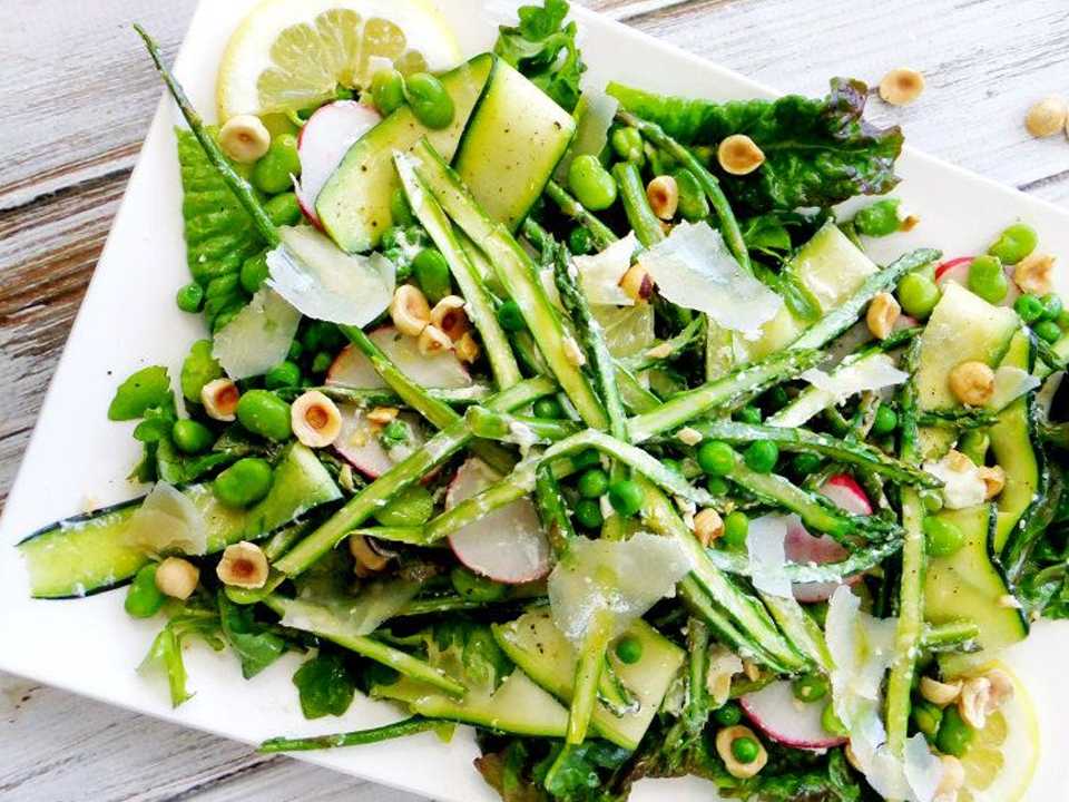 Салат из спаржи — 7 рецептов приготовления