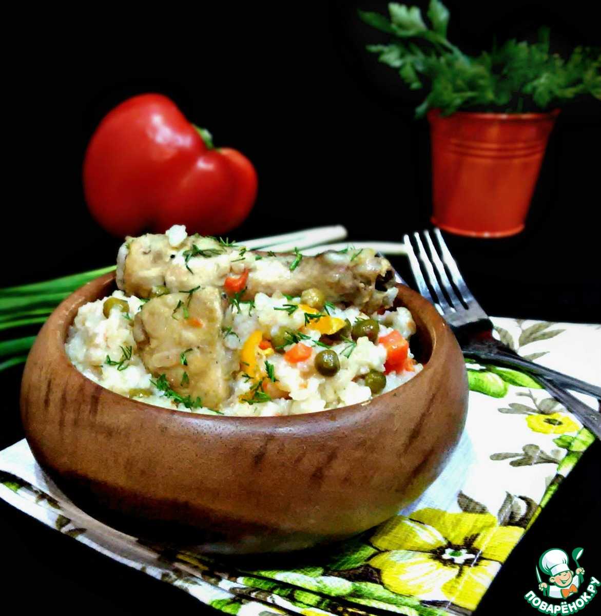 Салат царский с курицей