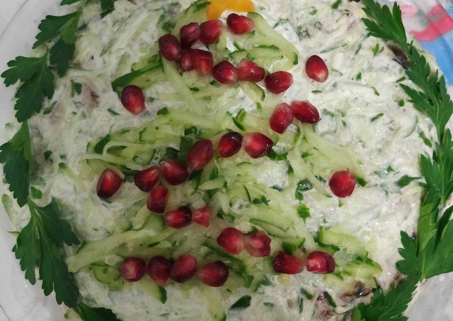 Салат елочка на новый год – рецепт с фото пошагово