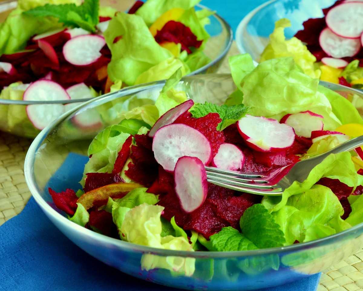 Салат лето - 296 рецептов: овощные салаты | foodini