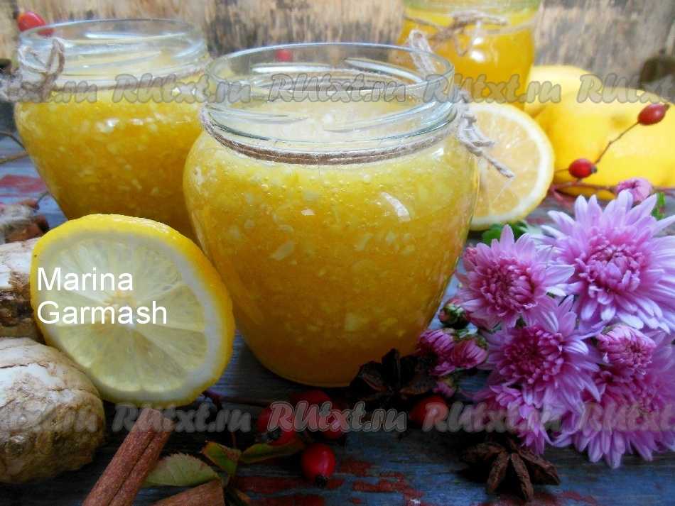 Рецепты от простуды: лимон, имбирь, апельсин - варенье на зиму. варенье из имбиря, рецепт