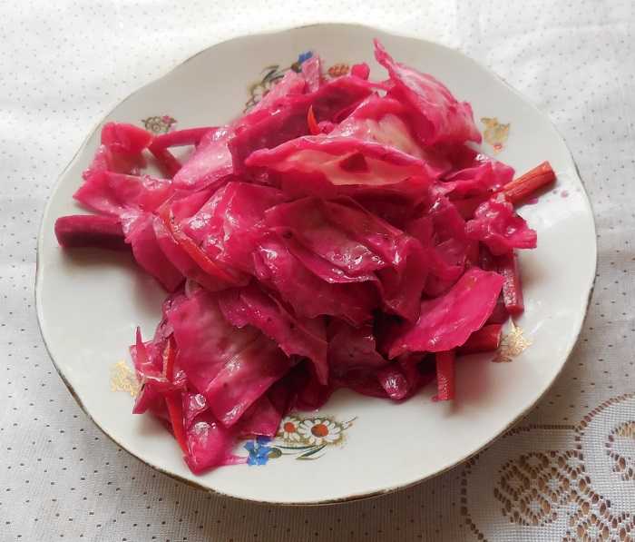 Капуста маринованная суточная