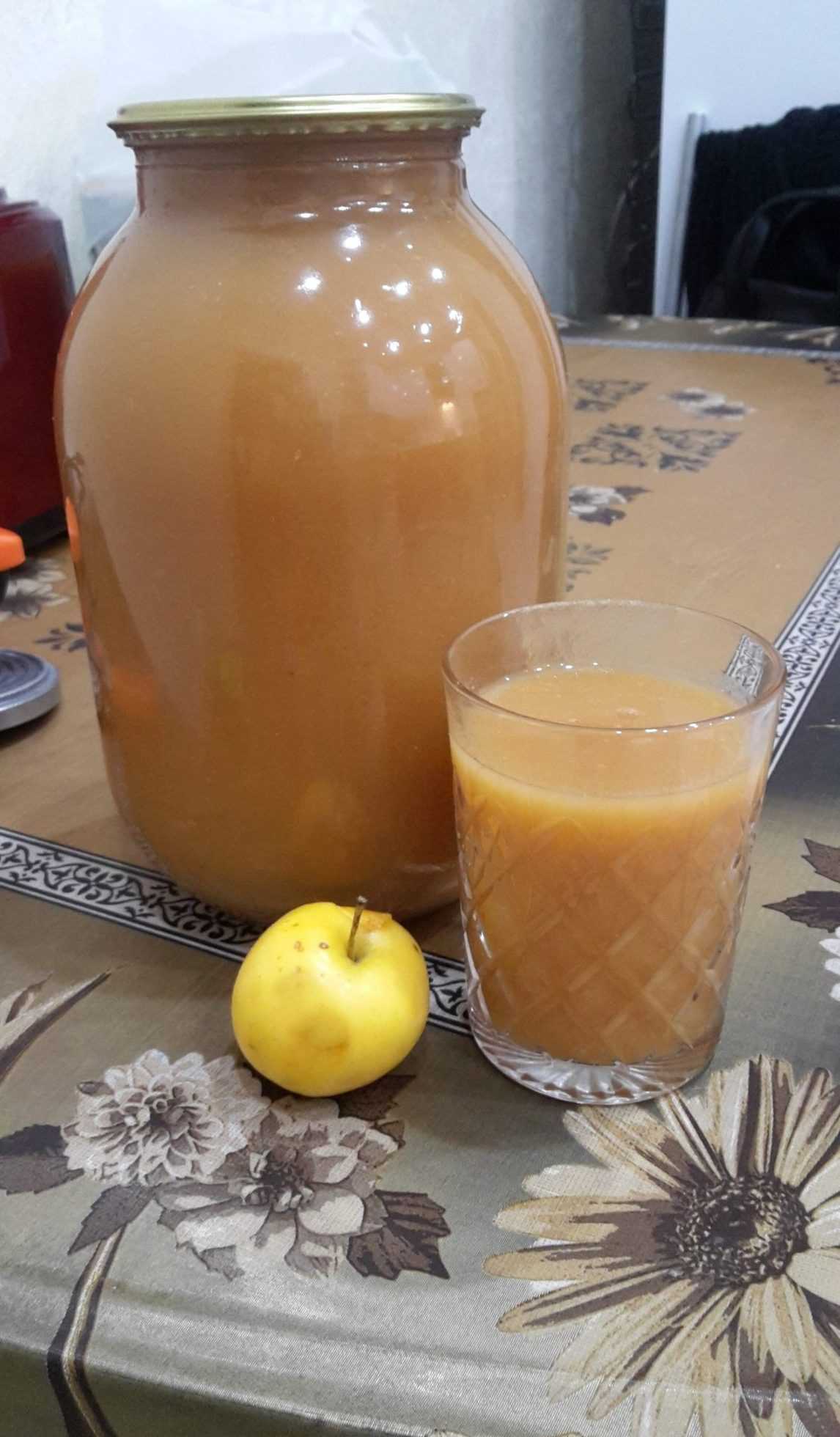 Яблочный сок на зиму пошаговый рецепт