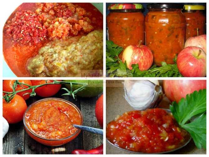 Вареная аджика из помидор: технология приготовления и лучшие рецепты с дополнительными ингредиентами