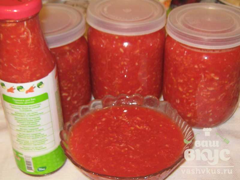 Аджика из помидор и чеснока - топ-5 классических рецептов на зиму без варки