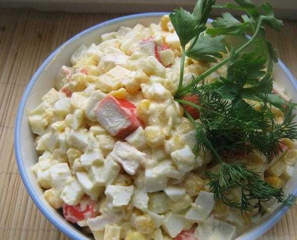 Салат с ананасом и крабовыми палочками. рецепты с фото | народные знания от кравченко анатолия
