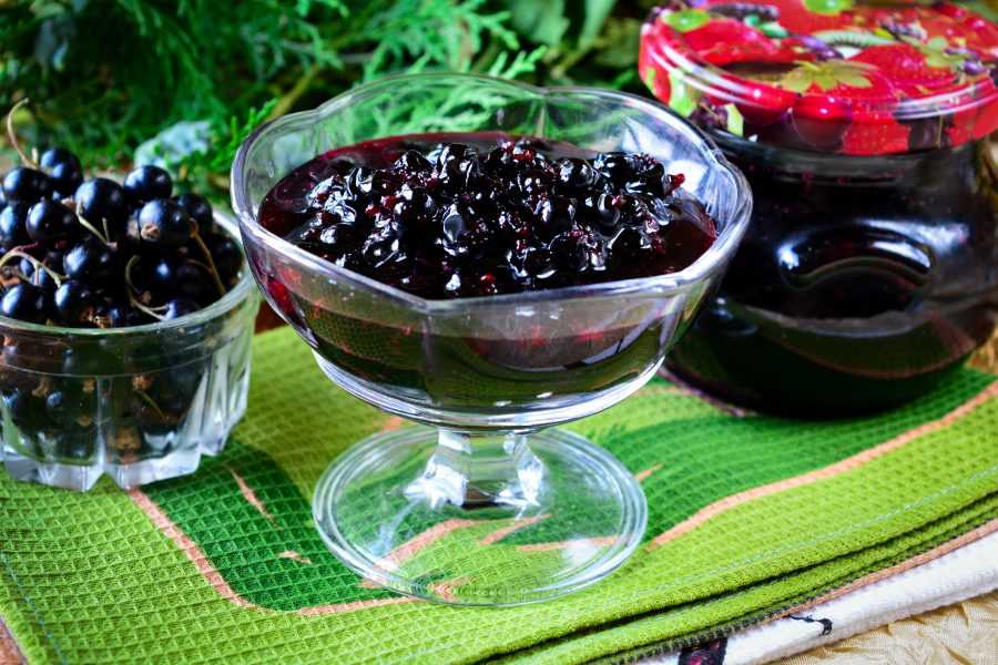 Пятиминутка из черной смородины: рецепт стаканами и несколько других простых вариантов варенья, а также как сварить желе на зиму