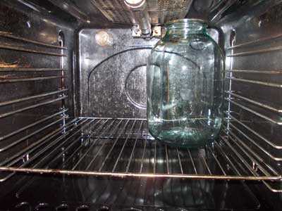 Стерилизация банок в духовке газовой плиты